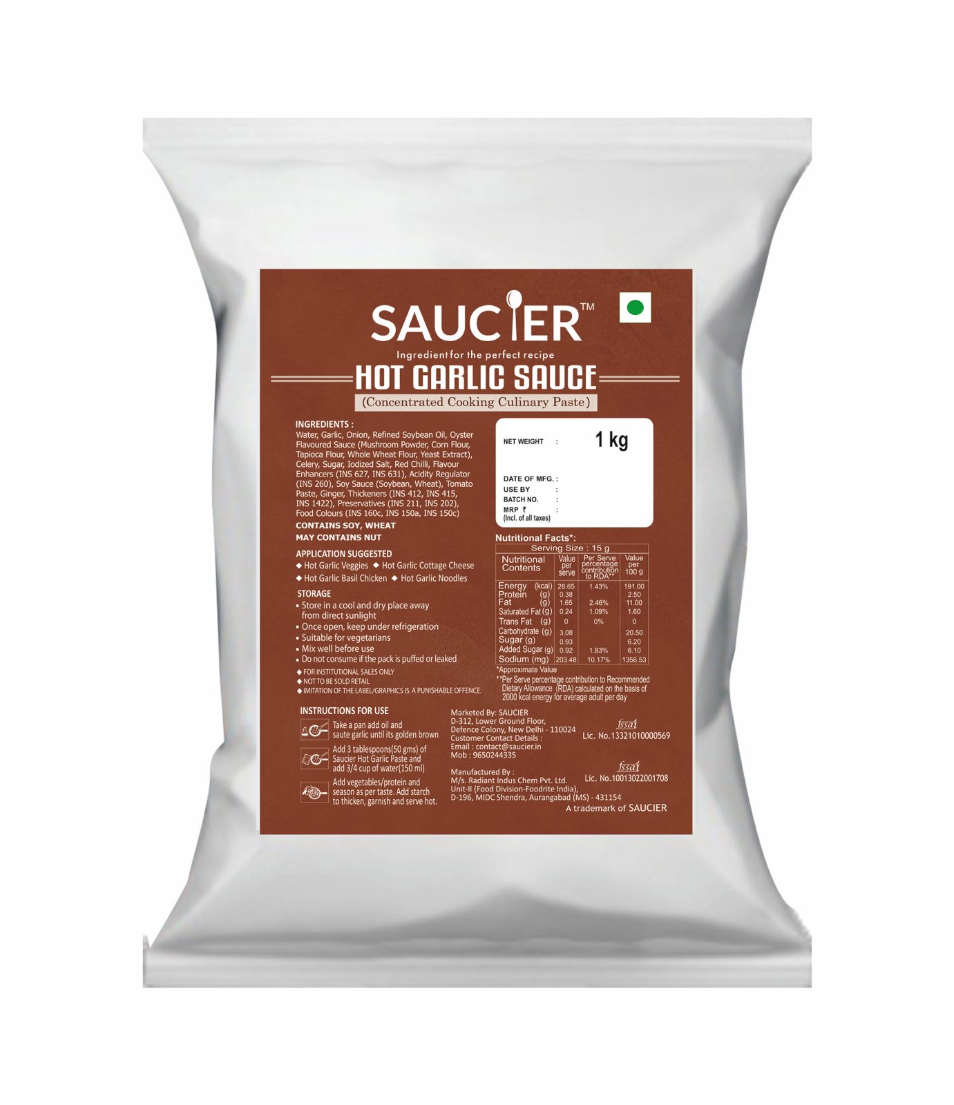 Hot Garlic Sauce