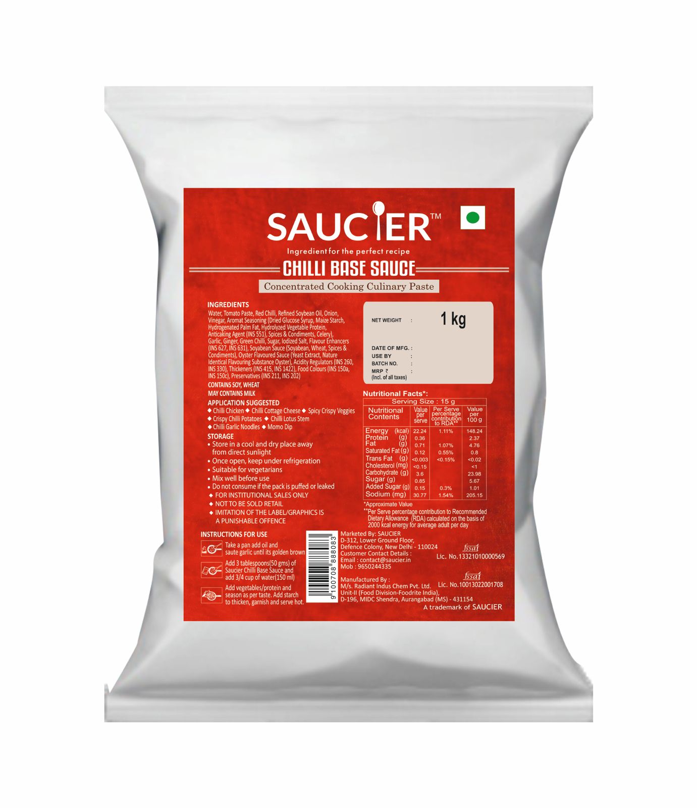 Chilli Base Sauce